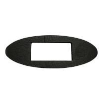 12V Oval LED Red/Amber Light Truck Trailer Side marker Clearance Light with Built In Gasket