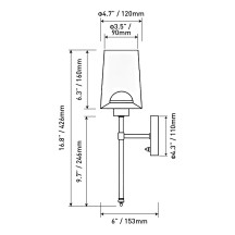 12V LED WALL SCONCE LIGHT