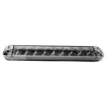 12V 10" LED Clear Back Up Light Trailer Tail Light Bar