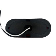 12V LED Obling Glow Marker Light Red/Amber Lighting