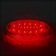 12V Oval LED Tail Light Combo With License Plate Light With Bracket