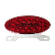 12V LED FB Oval Tail Light Tail Light Combo License Plate Light