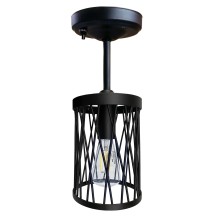 12V LED 11.4" Matte Black Pendant Light with Switch, 3" Stem