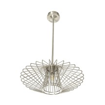 25inch 12V LED Flower-like Brushed Nickel Pendant Light With Replace Bulb