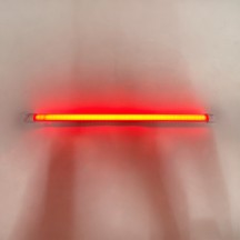 18 Inch LED Milky Strip Bar Light Red Lighting Waterproof IP56