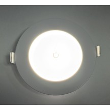 5.8 Inch LED Recessed Spring Mount Lights with Touch Switch