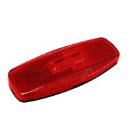 12V 4.5"LED Side Marker Clearance Light Turn Signal Lamp Red/ Amber Truck Trailer