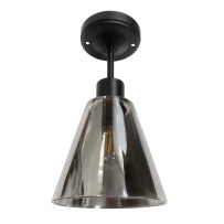11.5"/22.5" LED Pendant Light With Grey Toned Shade