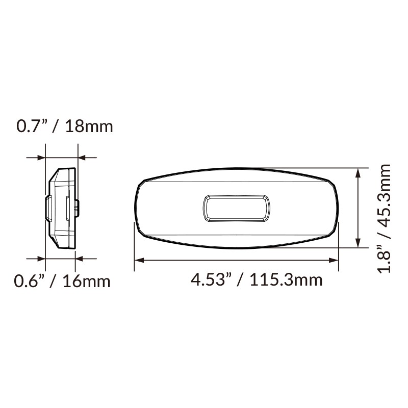 LED Clearance Light,Diamond Clearance Light,12V Trailer LED Marker ...