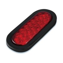 7.7inch LED Tail Light With Plug and Gromet Red Lighting