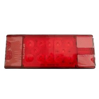 12V Retangular Side Marker Light LED Combo Trailer Lights Driver Side & Passanger side