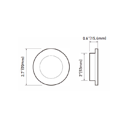 Recessed Downlighting,LED Recessed Ceiling Light,2.75