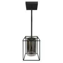 17.5inch / 21inch LED Grey Mirror Glass Pedant Light