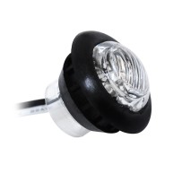 12V LED Round Bullet Eyeball Light Exterior Clearance Indicator Fixture Caravan RV Motorhome