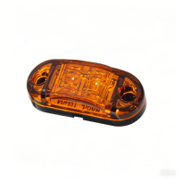 2.6 inch Oval LED Tail Light Side Marker Light Red / Amber / Cool White Light