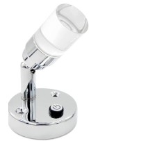 12V Plated Swivel Reading Light