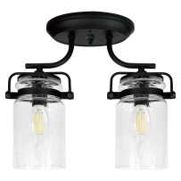 11.4inch / 18inch LED Black Decor Light With Candle Edison Bulb