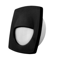 2.2 inch LED Black Square Step Light