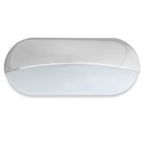 3 inch LED Oval Chrome Plated Step Light