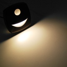 2.1 inch LED Square Step Light with Sensor