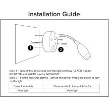 RV Interior Light Bedside Reading Lamp Spotlight