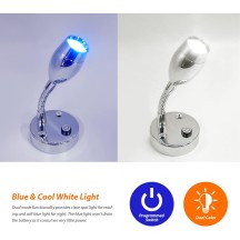 RV Interior Light Bedside Reading Lamp Spotlight