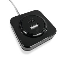 Wall Style Dual USB Portal USB Type A and C