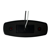 12V 4.5 inch LED Diamond Clearance Light Amber/Red Lighting with Reflector & Built-in Gasket