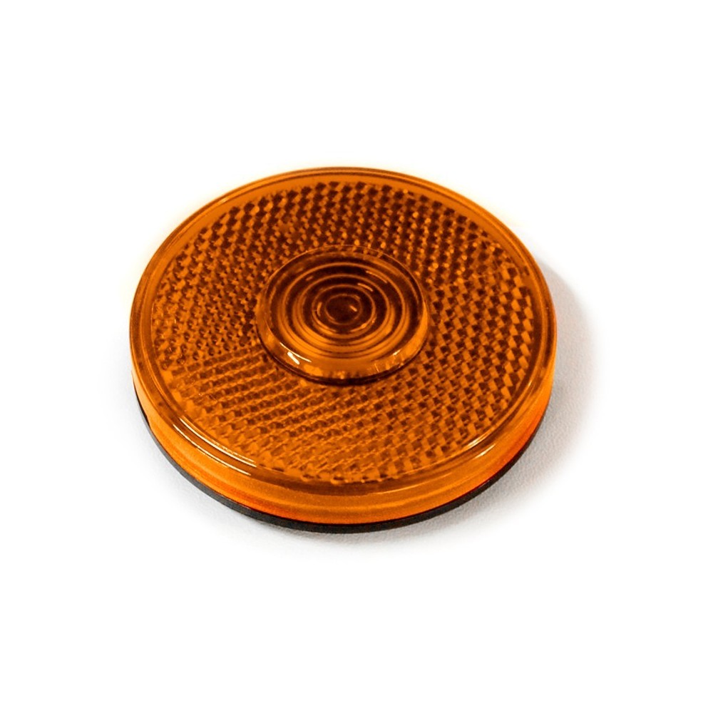 12V 2.5" LED Round Clearance Light with Bulit in EPDM Gasket Red / Amber Light