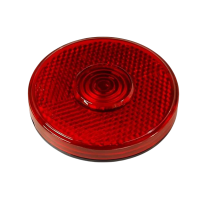 12V 2.5" LED Round Clearance Light with Bulit in EPDM Gasket Red / Amber Light